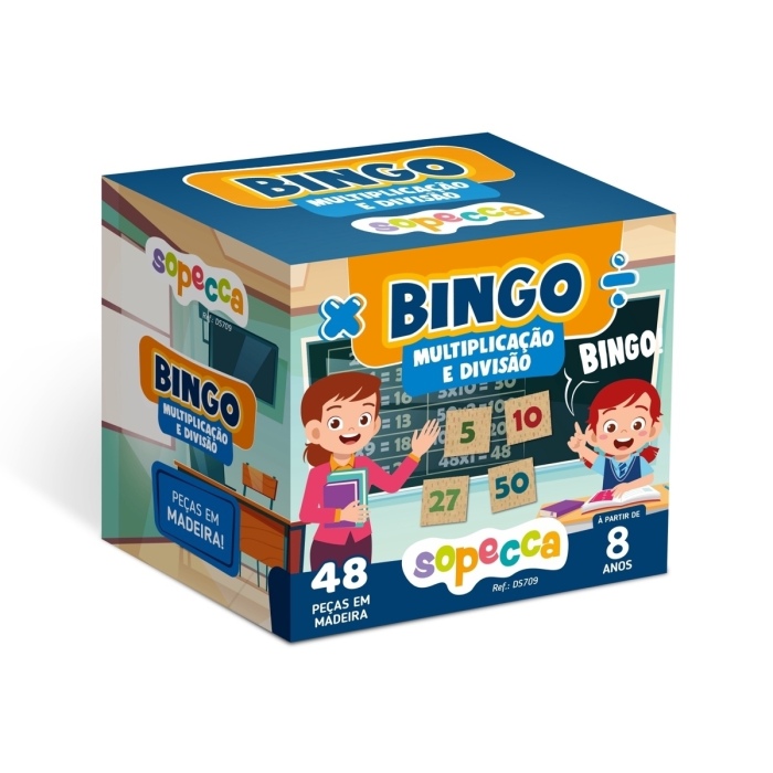 Bingo Multiplicação e Divisão