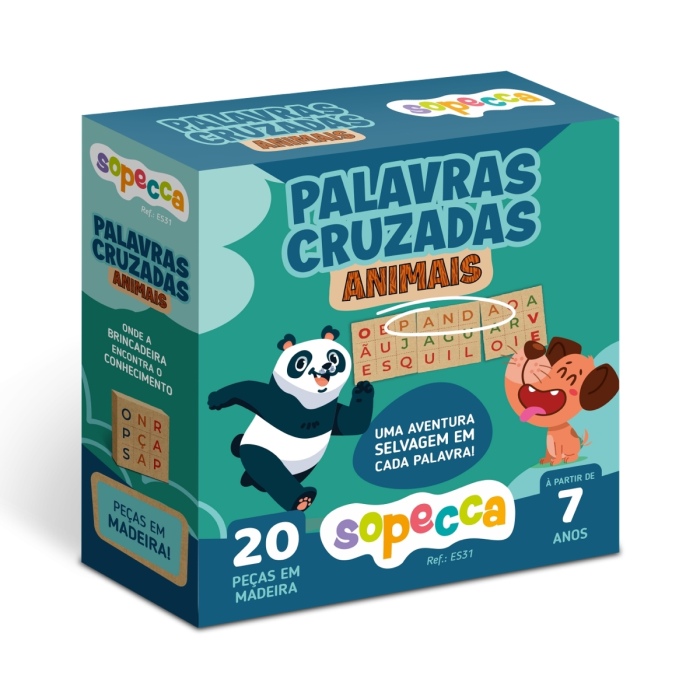 Palavras Cruzadas Animais