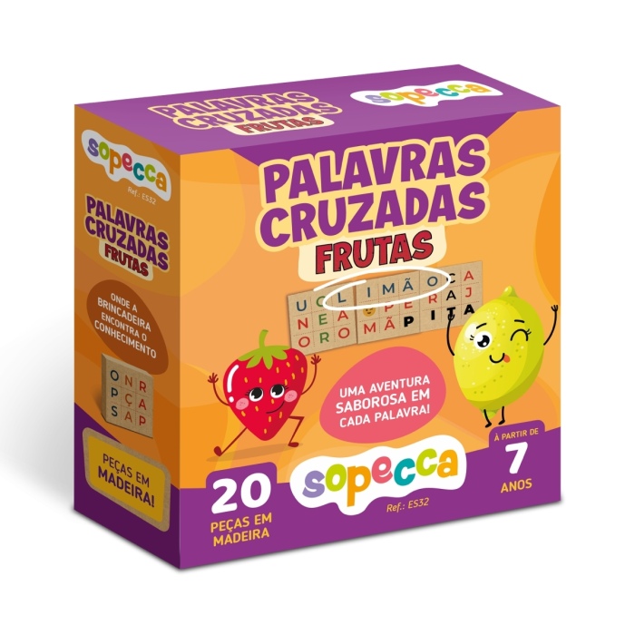 Palavras Cruzadas Frutas