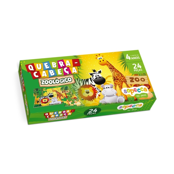 Quebra-Cabe&ccedil;a Zool&oacute;gico