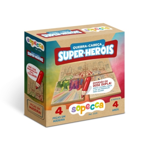 Quebra-Cabeça Super-Heróis